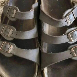 Birkenstock Brown Suede Leather Size 37